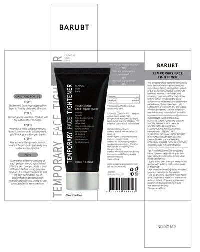Label (Ndc Dz1619 Barubt Tight)